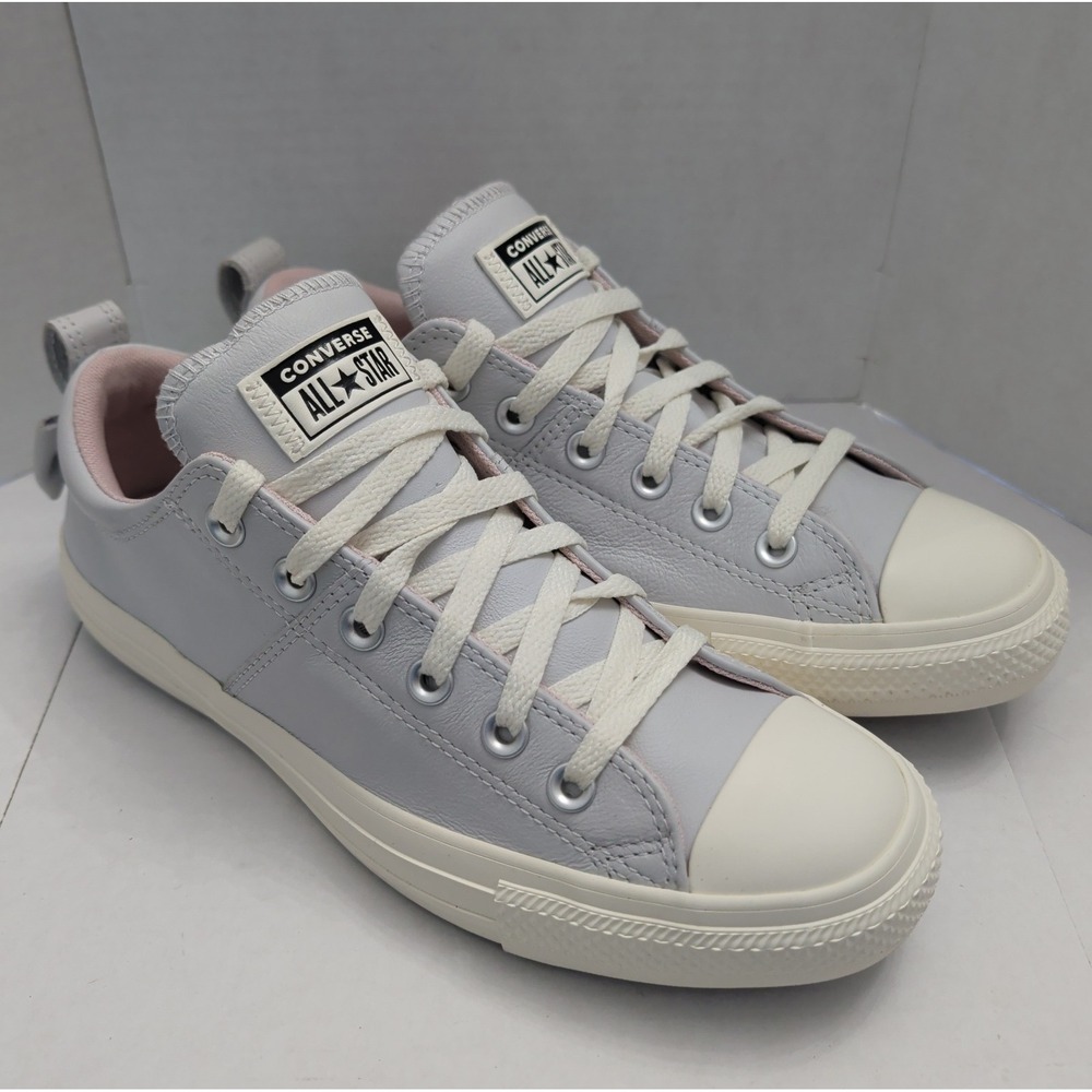 Converse All Star Madison Ox Bow Grey/Egret Women's Leather Sneakers Sz 9